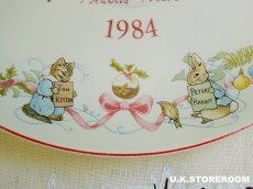 画像4: CH013 Peter Rabbit ピーターラビット クリスマスプレート 1984年 (4)