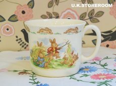 画像1: CH026 Royal Doulton Bunnykins  ロイヤルドルトン バニキンズ マグカップＡ (1)