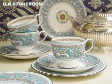 画像1: OB059 Wedgwood ウェッジウッド フロレンティーン ティートリオ (1)