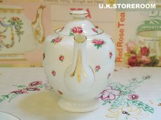 画像11: OB071 Royal Doulton ロイヤルドルトン  ローズバッド 2人用ティーセット (11)