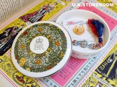 画像2: CO026 Crown Staffordshire  シルバージュビリー トリンケットボックス (2)