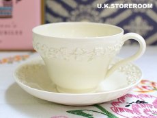 画像2: OB127 Wedgwood ウェッジウッド クィーンズウェア ティーカップ＆ソーサー (2)