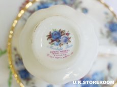 画像8: RA075 Royal Albert  ロイヤルアルバート ムーンライトローズ コーヒーカップ＆ソーサー (8)