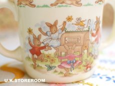 画像4: CH070 Royal Doulton Bunnykins  ロイヤルドルトン バニキンズ ツーハンドルマグ (4)