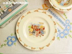 画像1: CH072 Royal Doulton Bunnykins  ロイヤルドルトン バニキンズ サラダプレート (1)