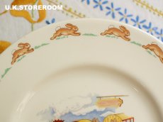 画像4: CH072 Royal Doulton Bunnykins  ロイヤルドルトン バニキンズ サラダプレート (4)