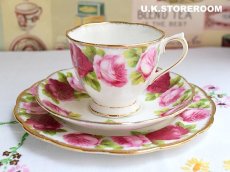 画像2: RA084 Royal Albert  ロイヤルアルバート オールドイングリッシュローズ ティートリオ (2)