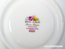 画像10: RA093 Royal Albert  ロイヤルアルバート サセックス ティーカップ＆ソーサー (10)