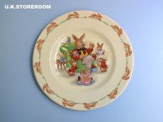 画像3: CH127 Royal Doulton Bunnykins  ロイヤルドルトン バニキンズ ケーキプレートB (3)