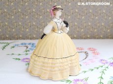 画像5: RW019 Royal Worcester  ロイヤルウースター ファッショナブルヴィクトリアンズ フィギュリン〜Lady Alice〜 (5)