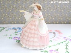 画像3: RW010 Royal Worcester  ロイヤルウースター ファッショナブルヴィクトリアンズ フィギュリン〜Lady Sophie〜 (3)