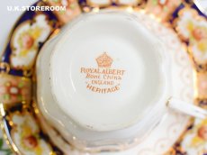 画像17: RA107 Royal Albert ロイヤルアルバート  ヘリテージ 6人用ティーセット (17)