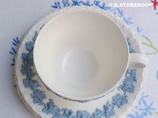 画像8: OB201 Wedgwood ウェッジウッド クィーンズウエア ティートリオB (8)