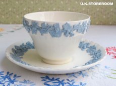 画像4: OB201 Wedgwood ウェッジウッド クィーンズウエア ティートリオB (4)