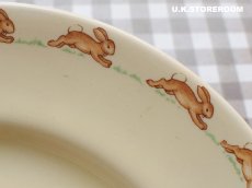 画像4: CH146 Royal Doulton Bunnykins Barbara vernon  ロイヤルドルトン バニキンズ バーバラ・ヴァーノン　20.8cmプレート (4)