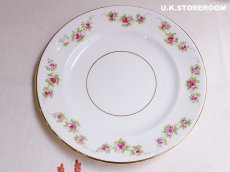 画像10: OB220 Blyth Porcelin/Diamond China  ブライスチャイナ ローズガーランド ティートリオA (10)