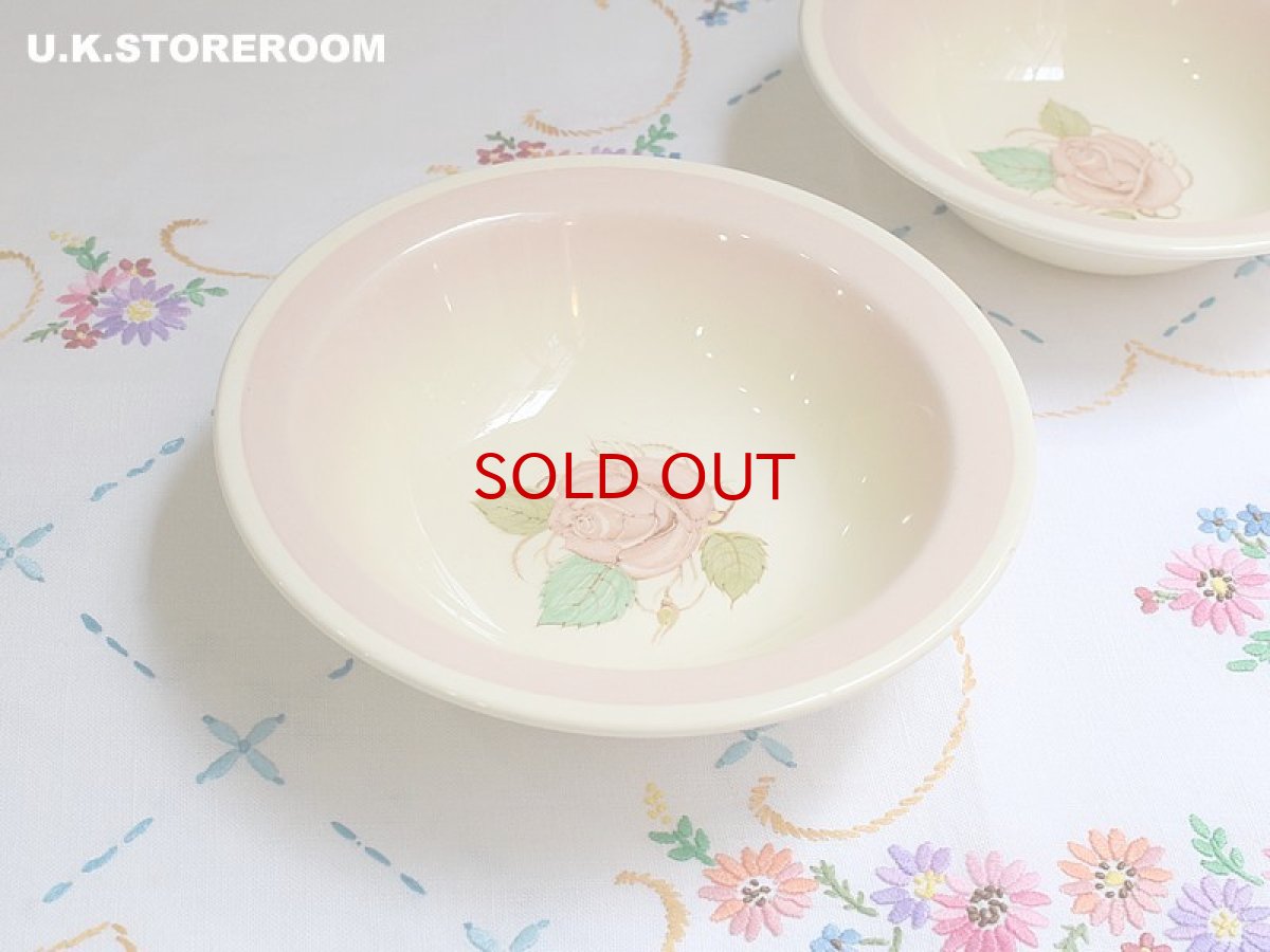 画像2: SC122 Susie Cooper スージークーパー パトリシアローズ シリアルボウル (2)