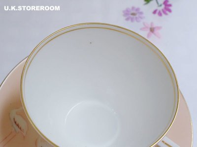 画像1: OB228 Old Noritake オールドノリタケ  フラミンゴ ティートリオ