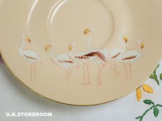 画像10: OB228 Old Noritake オールドノリタケ  フラミンゴ ティートリオ (10)