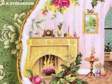 画像5: RA132 Royal Albert  ロイヤルアルバート  クリスマスマジック BBプレート (5)
