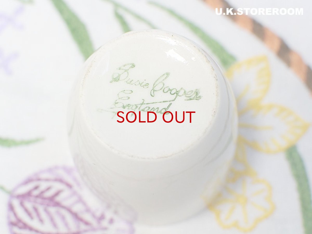 画像5: SC159  Susie Cooper  スージークーパー ブルーダリア エッグカップ (5)