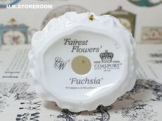 画像10: CP046 Coalport  コールポート フェアレストフラワーズ フィギュリン〜Fuchsia〜 (10)