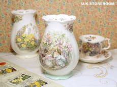 画像1: CH154 Royal Doulton Brambly Hedge  ロイヤルドルトン ブランブリーヘッジ  サマー フラワーベース (1)