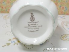 画像12: CH154 Royal Doulton Brambly Hedge  ロイヤルドルトン ブランブリーヘッジ  サマー フラワーベース (12)