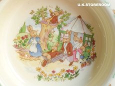 画像3: CH168 Royal Doulton Bunnykins  ロイヤルドルトン バニキンズ ベビープレート (3)