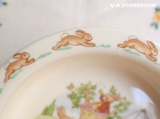 画像4: CH168 Royal Doulton Bunnykins  ロイヤルドルトン バニキンズ ベビープレート (4)