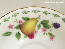 画像9: RA158 Royal Albert  ロイヤルアルバート コヴェントガーデンフルーツシリーズ -ピアー- ティーカップ＆ソーサー (9)