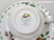 画像12: RA158 Royal Albert  ロイヤルアルバート コヴェントガーデンフルーツシリーズ -ピアー- ティーカップ＆ソーサー (12)
