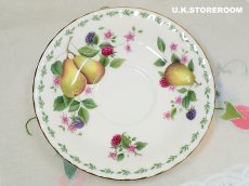 画像8: RA158 Royal Albert  ロイヤルアルバート コヴェントガーデンフルーツシリーズ -ピアー- ティーカップ＆ソーサー (8)