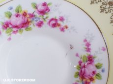 画像14: MB090 Imperial China  インペリアルチャイナ ローズパターン ティートリオ (14)