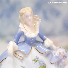 画像8: CP049 Coalport  コールポート フェアレストフラワーズ フィギュリン〜Veronica〜 (8)