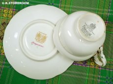 画像8: PA043 Paragon パラゴン ポンパドール デミタスカップ＆ソーサー (8)