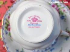 画像18: RA176 Royal Albert  ロイヤルアルバート プチポワン ティートリオ (18)