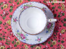 画像11: RA176 Royal Albert  ロイヤルアルバート プチポワン ティートリオ (11)