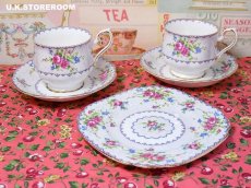 画像3: RA176 Royal Albert  ロイヤルアルバート プチポワン ティートリオ (3)