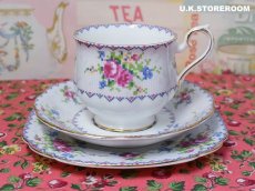 画像4: RA176 Royal Albert  ロイヤルアルバート プチポワン ティートリオ (4)