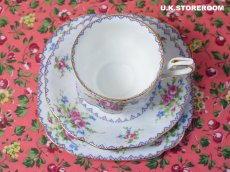 画像10: RA176 Royal Albert  ロイヤルアルバート プチポワン ティートリオ (10)