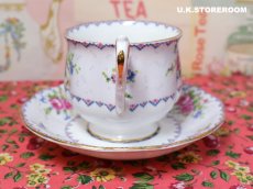 画像8: RA176 Royal Albert  ロイヤルアルバート プチポワン ティートリオ (8)