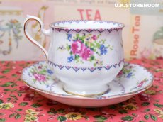 画像7: RA176 Royal Albert  ロイヤルアルバート プチポワン ティートリオ (7)