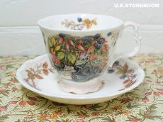 画像2: CH385 Royal Doulton Brambly Hedge  ロイヤルドルトン ブランブリーヘッジ オータムティーカップ＆ソーサー  (2)