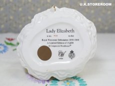 画像11: RW060 Royal Worcester  ロイヤルウースター デビュタント フィギュリン 〜Lady Elizabeth〜 (11)