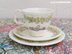 画像4: CH290 Royal Doulton Brambly Hedge  ブランブリーヘッジ スプリング ミニチュアティートリオ (4)