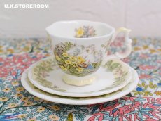 画像2: CH290 Royal Doulton Brambly Hedge  ブランブリーヘッジ スプリング ミニチュアティートリオ (2)