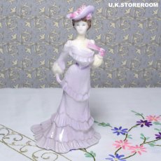 画像2: CP060 Coalport  コールポート マイフェアレディ フィギュリン 〜Lady Clara〜 (2)