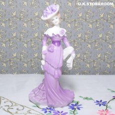 画像2: CP065 Coalport  コールポート マイフェアレディ フィギュリン 〜Lady Rose〜 (2)