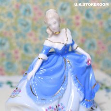 画像6: CP067 Coalport  コールポート フェアレストフラワーズ フィギュリン〜Hyacinth〜 (6)